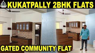 Kukatpally 2 bhk Flat Sale | Vivekananda Nagar Resale Flats | Gated Community #kukatpally #2bhkflats