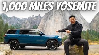 I Tried Driving A Rivian R1S Gen 2 to  Yosemite National Park...