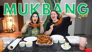  OUR FIRST MUKBANG Q&A 