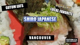 SHIRO JAPANESE RESTAURANT CAMBIE STREET VANCOUVER | #FOOD #STREETFOOD #SUSHI