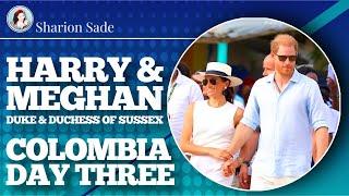 Harry & Meghan In Colombia Day Three | Sussex.com @HarpersBazaar