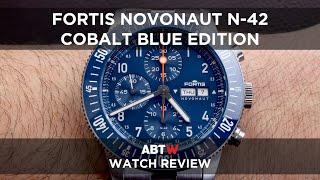 Fortis Novonaut N-42 Cobalt Blue Edition Watch Review