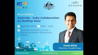 Mr. Vineet Mittal leads crucial discussions at #REInvest2024