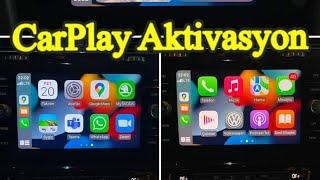 Passat, Caddy, Jetta, Tiguan, Golf, Polo App Connect Apple Carplay ve Android Auto Aktivasyonu