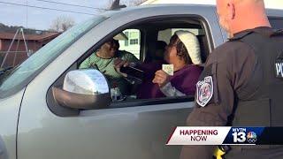 Oneonta officers reward safe driving with Christmas cash