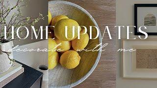 STYLING NEW FURNITURE AND HOME DECOR || EASY AFFORDABLE HOME UPDATES || COMPLETE DINING ROOM REVEAL