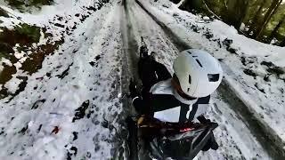 Hase Kettwiesel eTrike Snow Test Ride