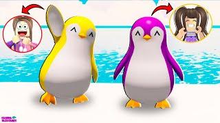 VIREI PINGUIM E MINHA MÃE TAMBÉM!! ROBLOX