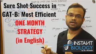 Sure shot Success in GAT-B: Most efficient one month Strategy (In English)