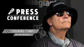 Rod Marinelli on Maxx Crosby's Motor, Coach Gruden's Approach To the Game | Las Vegas Raiders