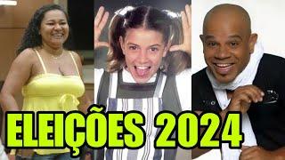 10 FAMOSOS que estão DISPUTANDO AS ELEIÇÕES em 2024 E VOCÊ NÃO SABIA #3