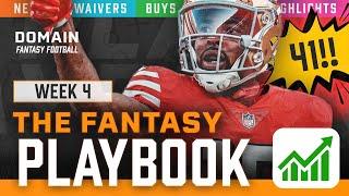 Week 4 Waivers + Buys + Sells - WIN Your Fantasy Football League