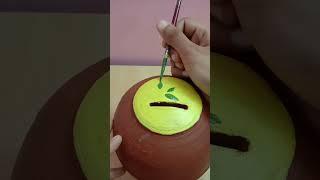 diy piggy bank / pot art 2 #shorts #ytshorts #creatorscraft #ytshorts #piggybank #pot #art