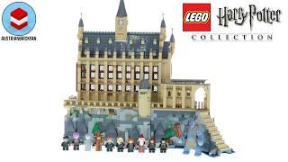 LEGO Harry Potter 76435 Hogwarts Castle: The Great Hall – LEGO Speed Build Review