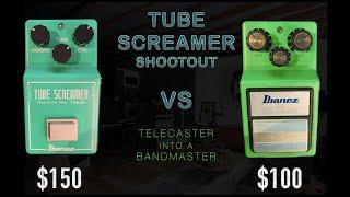 TUBE SCREAMER SHOOTOUT #11   IBANEZ TS808 Vs IBANEZ TS9