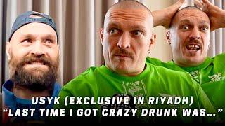 “I’M SICK OF BOXING…” Oleksandr Usyk RAW ON TYSON FURY | MARRIAGE | GETTING DRUNK | RIYADH EXCLUSIVE