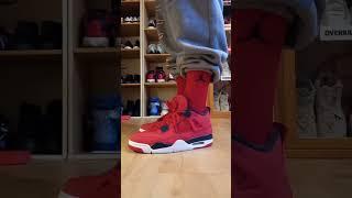 unbox & on feet Air Jordan 4 retro Fiba