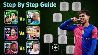 The Reason Why You Always LOSE! How To Build PERFECT Long Ball Counter 4-2-2-2 Formation 