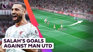 Mo Salah's Goals Against Manchester United