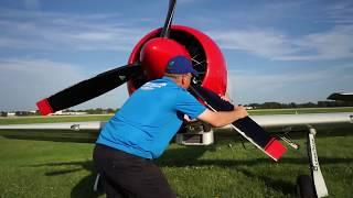 The Aerostars formation aerobatic team flies with Goodyear tires.