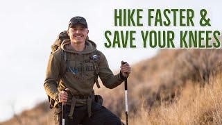 How to Use Trekking Poles to Save Your Knees & Hike Faster