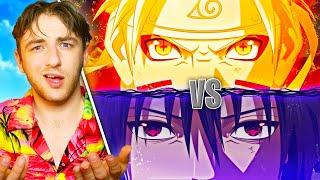 Non Anime Fan ONLY Watches The FIRST And LAST Naruto Vs Sasuke Fight...