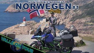 Traumreise auf dem Motorrad - Norwegen von Süd bis Nordkap / Folge 1