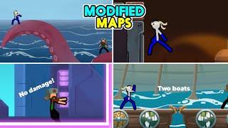 Modified Maps - New Update || Supreme Duelist Stickman ||