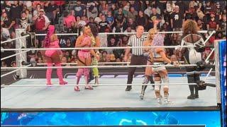 Bayley, Bianca Belair & Naomi vs Tiffany Stratton, Nia Jax & Candice LaRae - WWE Smackdown 12/27/24