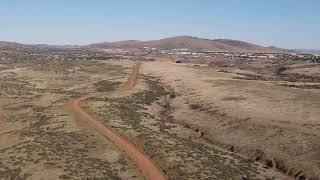 Early morning flight over Dewey Arizona