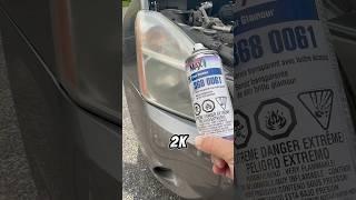 Shocking SECRET to Crystal-Clear Headlights #shorts #howto