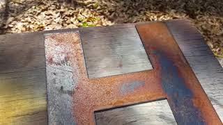 How to rust metal quickly