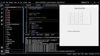 Building a graphical calculator using Python and Tkinter