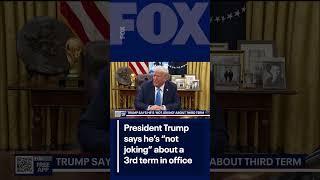 Trump says he's 'not joking' about 3rd term | FOX 10 Phoenix