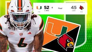 Miami Hurricanes vs Louisville Cardinals   (Highlights & INSTANT Reactions)