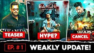 Weakly Update! 1. Pushpa 2,War 2, Sikandar,Box office collections #pushpa2