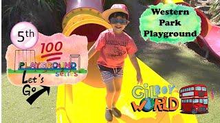 5 of 100 Gilboy World Playground Series! Western Park Playground!