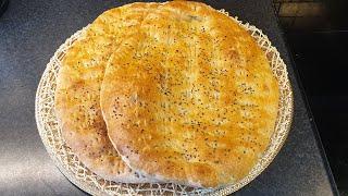 طرز تهیه نان جو خانگی، نرم، خوشمزه و مقوی - Nane Jo | Persian Bread