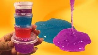 Clear slime - kleuren met stiften! + ONTDEKKING!