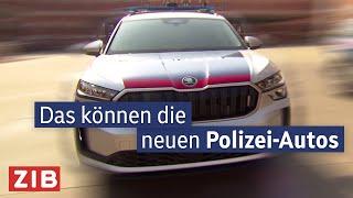 Noch sicherer: Österreichische Polizei bekommt neue Streifenwagen