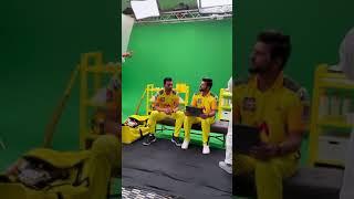 Dhoni, Suresh Raina, Deepak Chahar, Shooting Fun