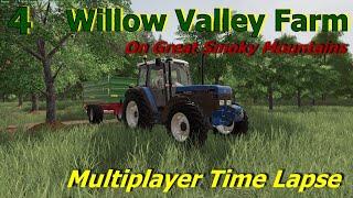 Farming Simulator 19 | Willow Valley Farm #4 | Multiplayer Time-Lapse