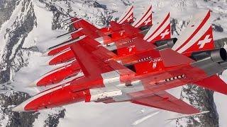 Flying with the Patrouille Suisse 4K, Yannick Barthe