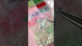 making earrings ‍️#handmadejewelry #diyearrings #makingearrings #beads #mermaid #earrings