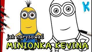 Jak Narysować Minionka Kevina | Minionki | Kolorowanie