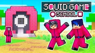 The PINK SOLDIER School In Squid Game!