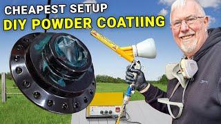 Cheapest DIY Powder Coating Guide | How To Powder Coat On A Budget At Home | Best Kit