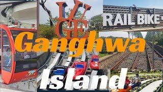 One Day Trip to Ganghwa Island (강화도)/luge ride/rail bike [Part-2 UHD Quality]