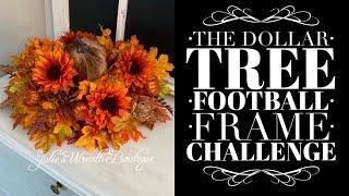 Dollar Tree Football Frame Challenge with This Southern Girl Can  &  A Noble Touch Crafts  Fall 2020