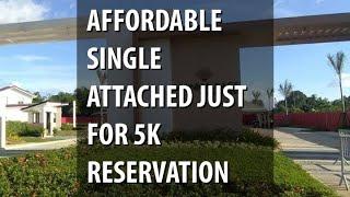 AFFORDABLE SINGLE ATTACHED JUST FOR 5K RESERVATION